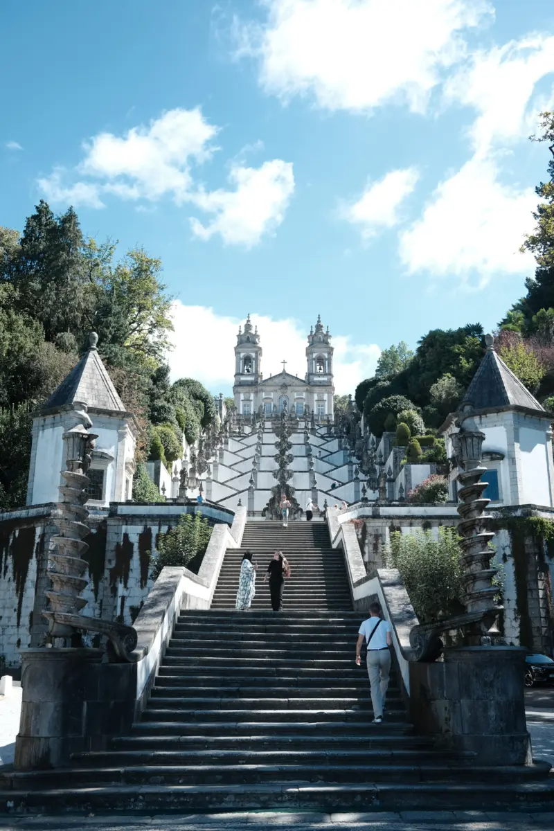 Barocke Treppenanlage zur Kirche Bom Jesus do Monte